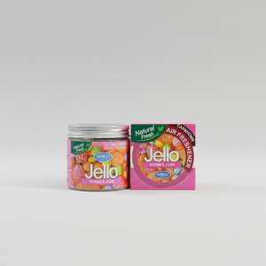 Jello Car Air Freshener – Long-Lasting Gel Fragrance | Odor Eliminator for Cars (Bubble Gum)
