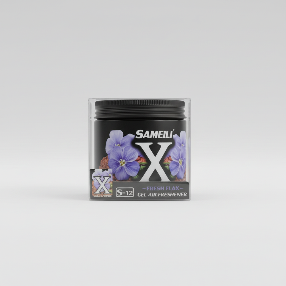 Sameili X Perfume – Long-Lasting Car Air Freshener | Luxury Fragrance (Fresh Flax)