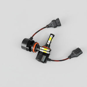 X LED 4-Sided Bright Light – Ultra Bright 360° Car Headlight | High Power LED