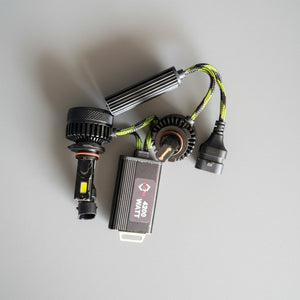 4200W High Power LED Headlight – 2 Copper Heat Pipes | High Build Quality, Ultra Bright & Long-Range Car Headlamp