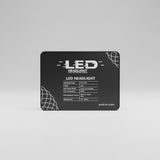 4200W High Power LED Headlight – 2 Copper Heat Pipes | High Build Quality, Ultra Bright & Long-Range Car Headlamp