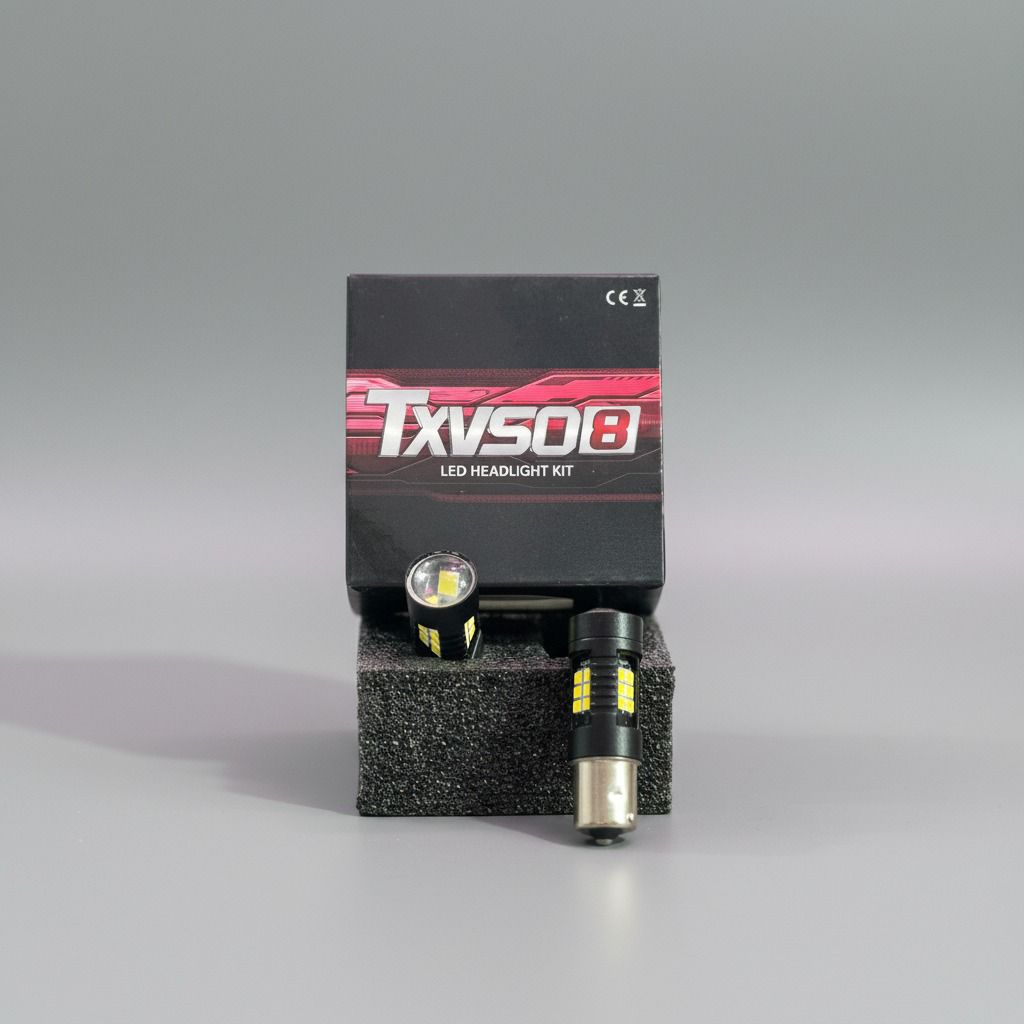 TXVSO8 LED Headlight Kit Bulb – Ultra Bright High Power Car Headlight | 360° Beam