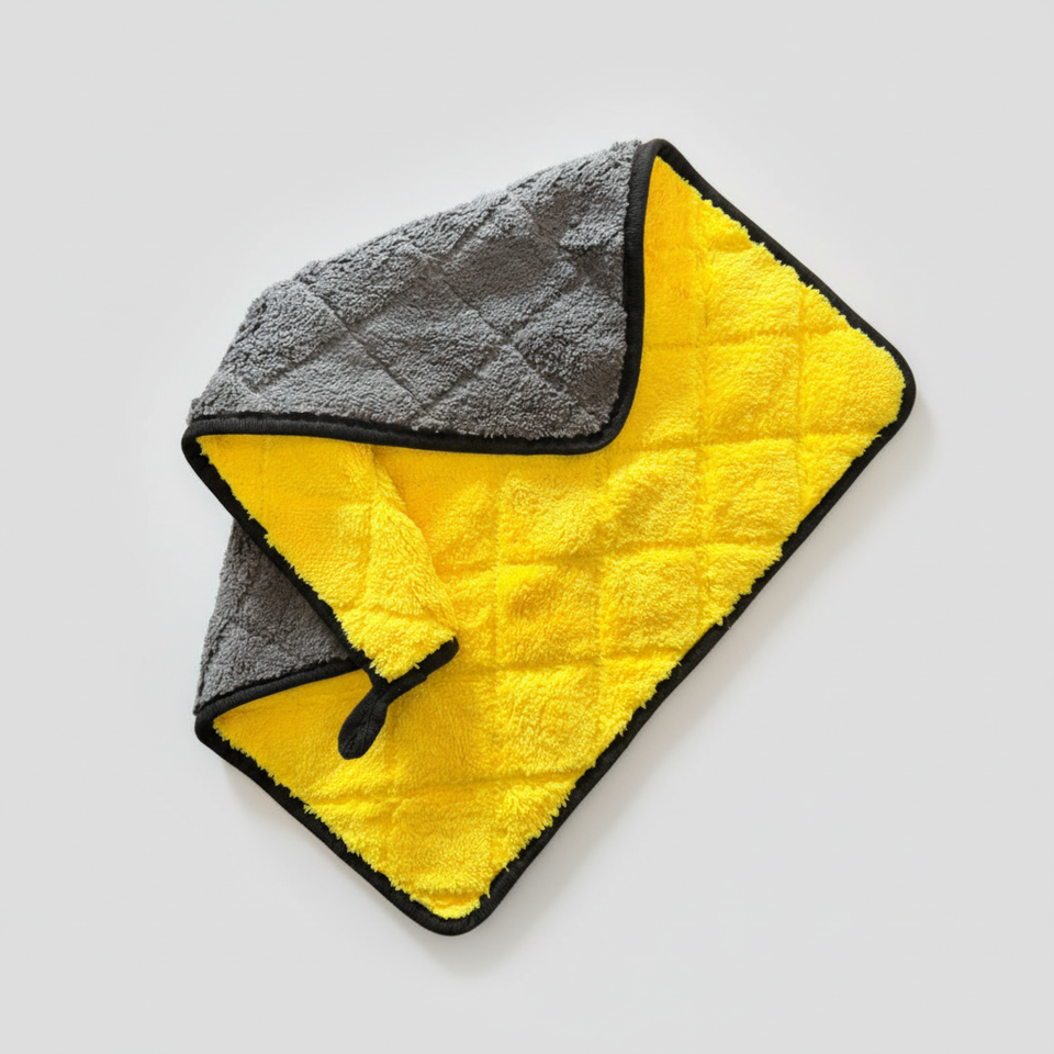 40x40 600 GSM Microfiber Cloth – Ultra-Thick Car Cleaning Towel | High Absorption & Scratch-Free Detailing