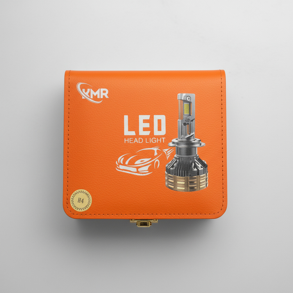 3000W High Power LED Headlight – 6 Copper Cooling Pipes | Ultra Bright, Premium Quality Car LED Bulb