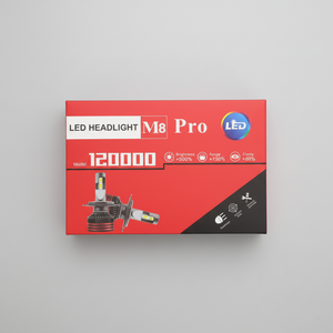 M8 Pro 1000W LED Headlight – High Power, Ultra Bright Car LED Bulb | Premium Cooling & Long-Range Beam