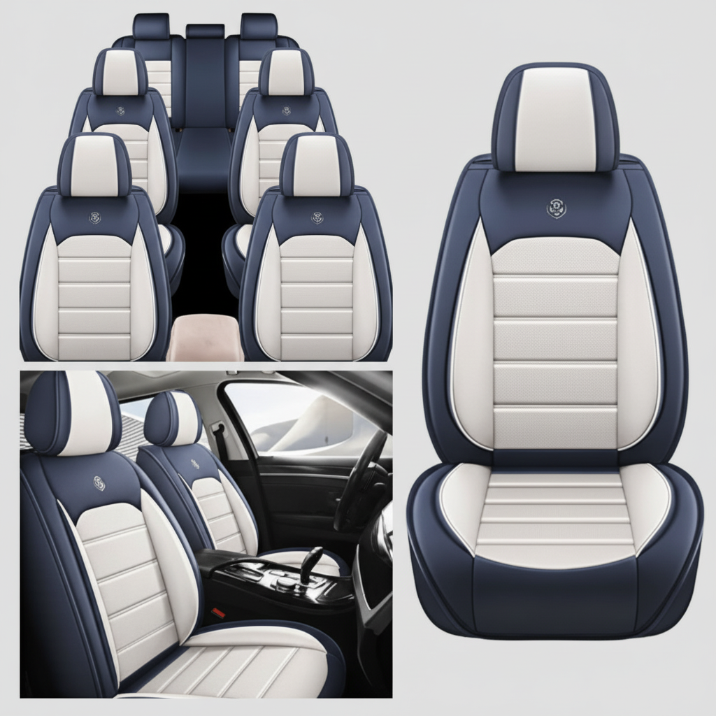 Customized Car Seat Cover – Premium Fit, Stylish Design & Full Interior Protection