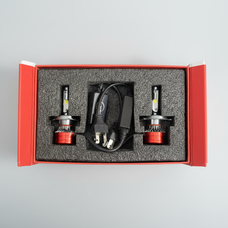 Tec Pro 1000W LED Headlight – High Power Bright Light | Long-Range Beam