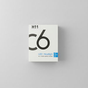 C6 100W LED Headlight – Super Bright Car LED Bulb | High Power, Long-Range & Energy Efficient Headlamp