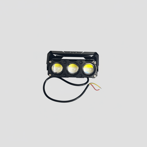 3-Point Laser Fog Light for Cars & Bikes | High Visibility Rear Safety Laser Warning Lamp