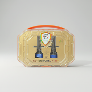 300W High Power LED Headlight – 3 Copper Cooling Pipes | Ultra Bright & Long-Range Car LED Bulb