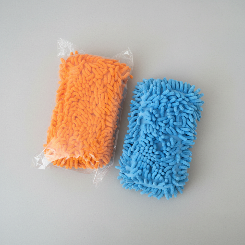 Noodles Sponge – Ultra Soft Car Wash Cleaning Sponge | Scratch-Free Microfiber Brush
