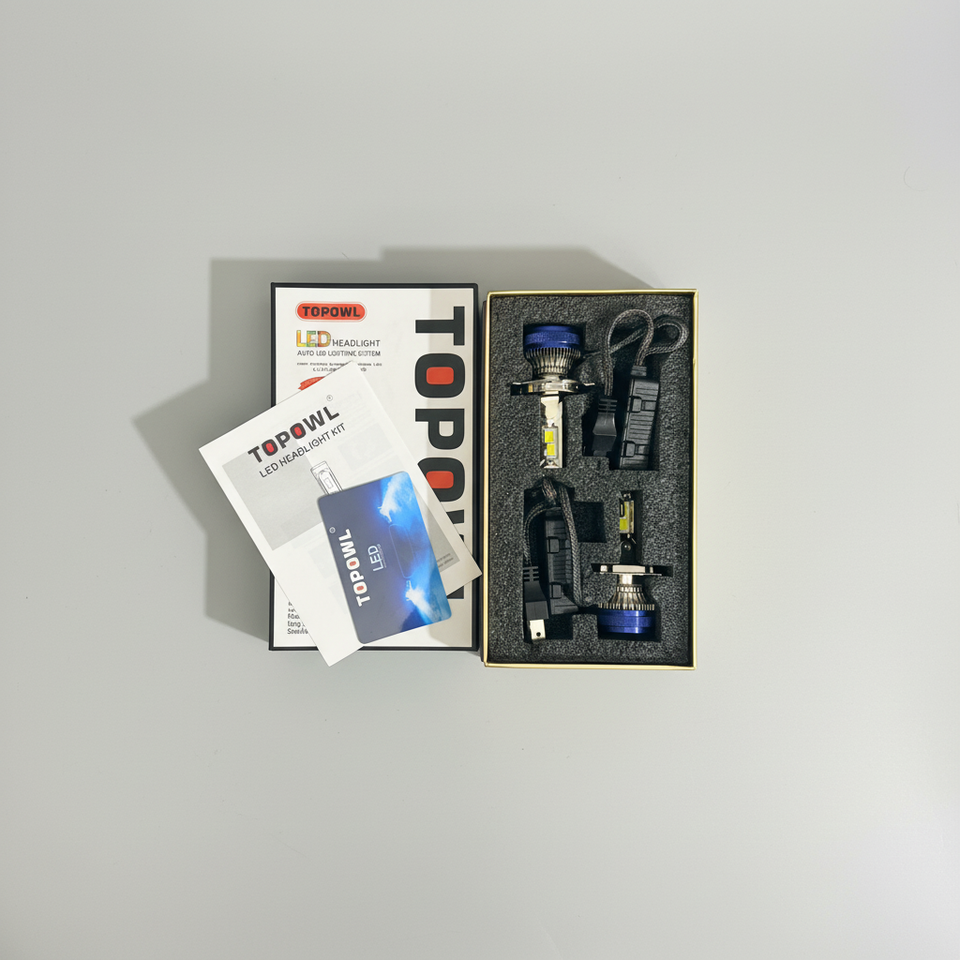 Topowl X120 5-Copper LED Headlight – High Build Quality | Ultra Bright High Power Beam